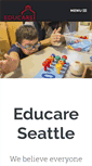 Mobile Screenshot of educareseattle.org